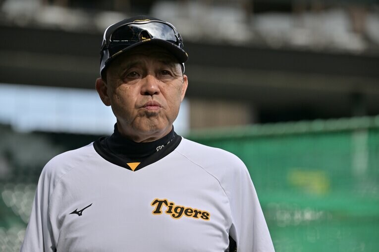 阪神を1年で優勝させた岡田彰布監督　©Hideki Sugiyama