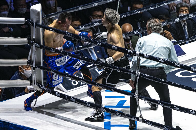 2022年6月7日／ノニト・ドネア戦（WBA・WBC・IBF世界バンタム級王座統一戦）©Takuya Sugiyama