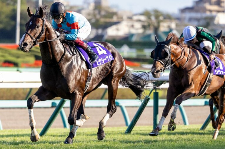 10月3日の秋GI開幕戦となったスプリンターズSを制したのは、3歳馬のピクシーナイトと福永祐一だった ／ photograph by Photostud