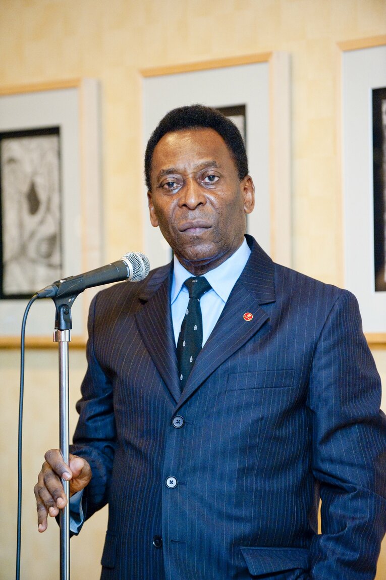 2011年のペレ　©Sports Graphic Number