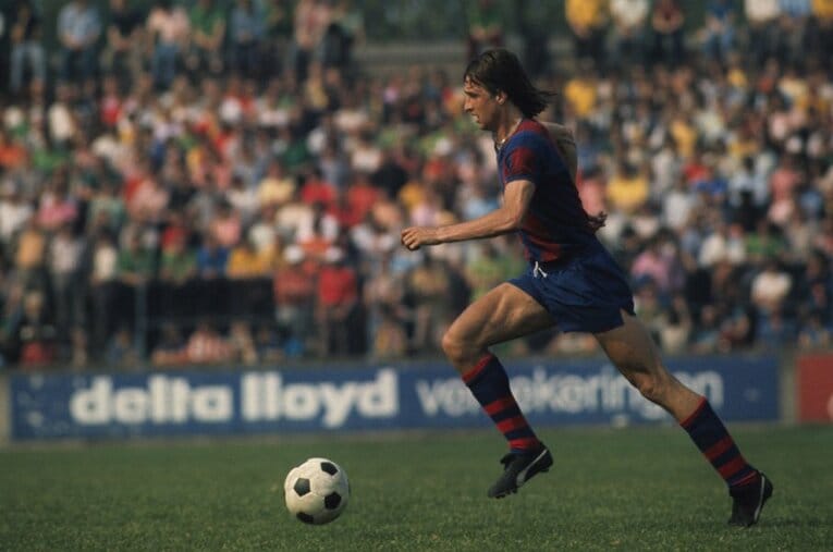 バルサ時代のヨハン・クライフ©Getty Images