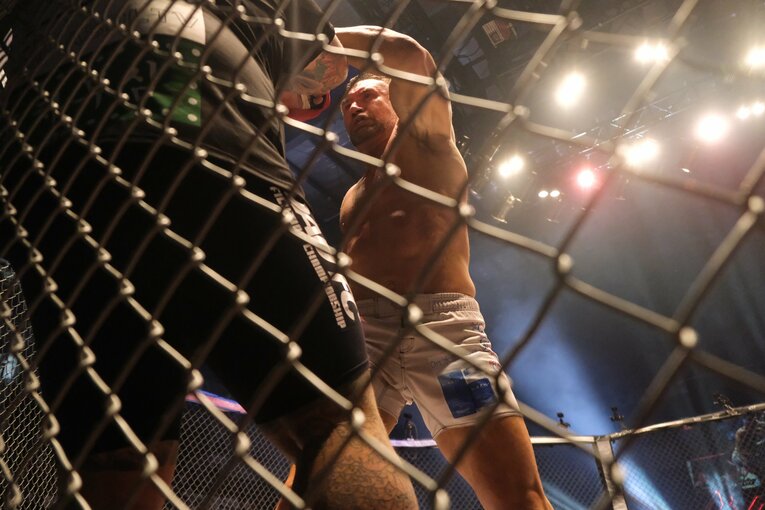 ジェロム・レ・バンナvsキム・ジェフン　©Norihiro Hashimoto