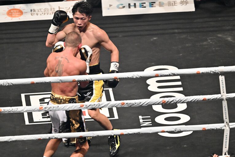 2022年12月13日／ポール・バトラー戦（WBA・WBC・IBF・WBO世界バンタム級王座統一戦）©Naoya Sanuki