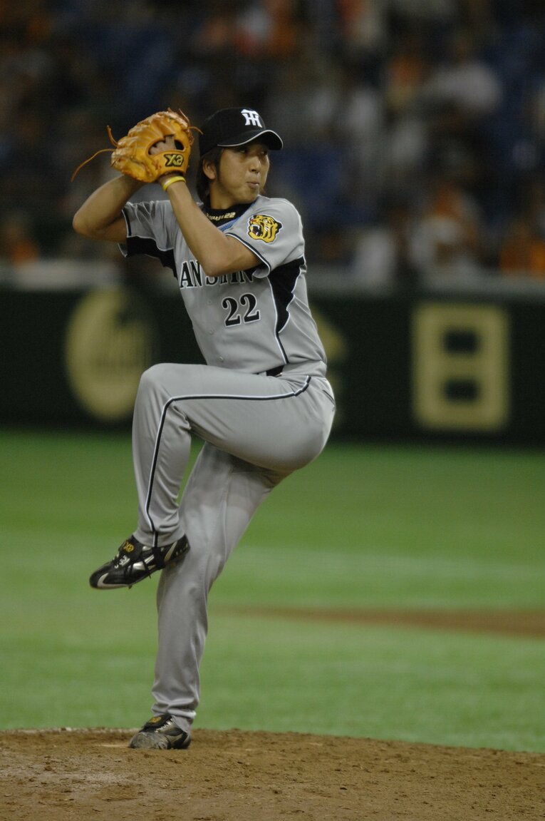 阪神・藤川球児（2007年）©︎Takashi Shimizu