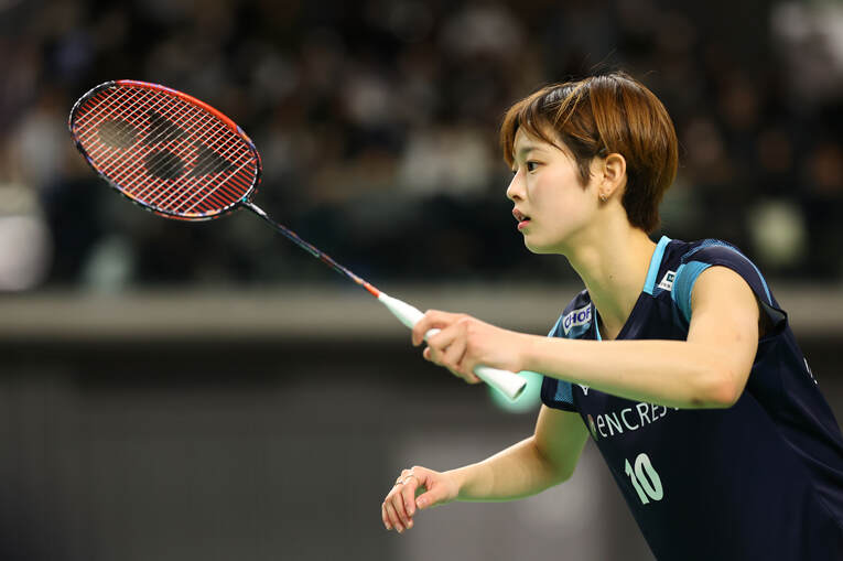 渡辺勇大と新ペアを結成した19歳の田口真彩　©AFLO