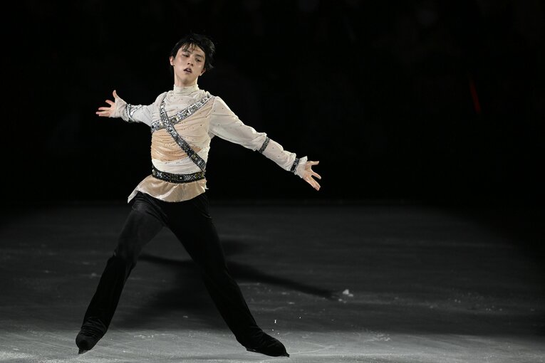 アイスショー「プロローグ」で演じた『ロミオ＋ジュリエット』　©Asami Enomoto