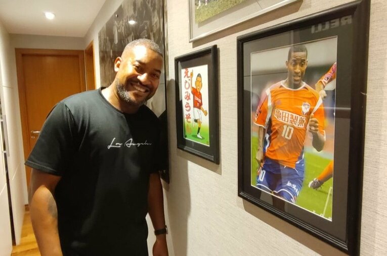 新潟時代の自身の写真とともに　©Hiroaki Sawada