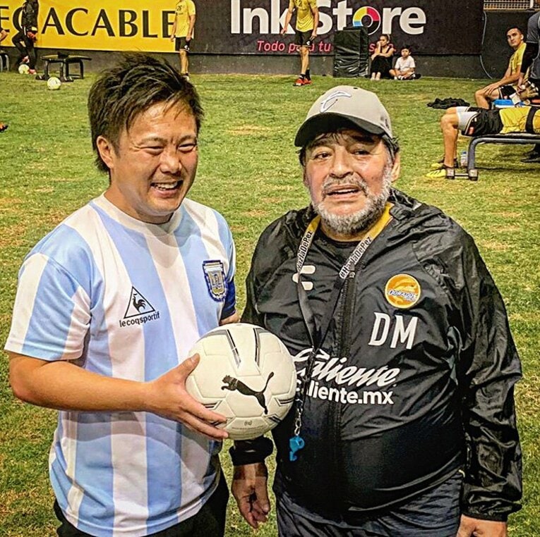 元帝京高10番のマラドーナ芸人が、マラドーナ本人に会いに行ってみた。(4)