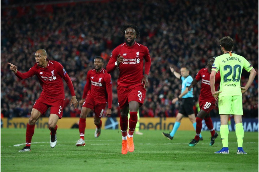 アンフィールドでのリバプールCL大逆転劇は現在のバルサの弱さを象徴していた©Getty Images