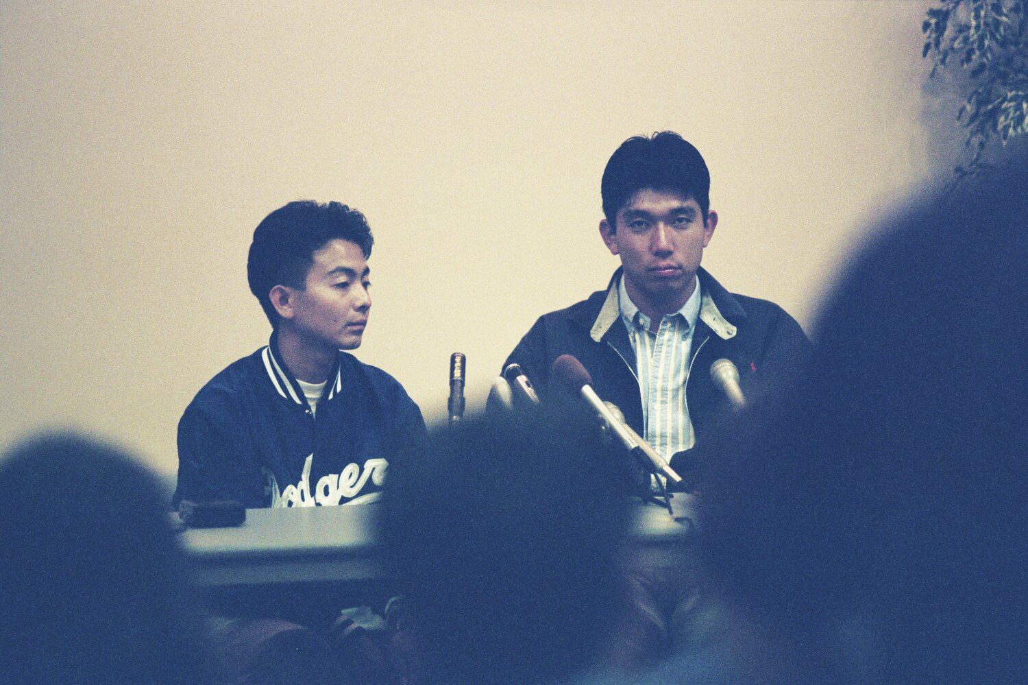 野茂のメディア対応も任されていた奥村 ©Koji Asakura