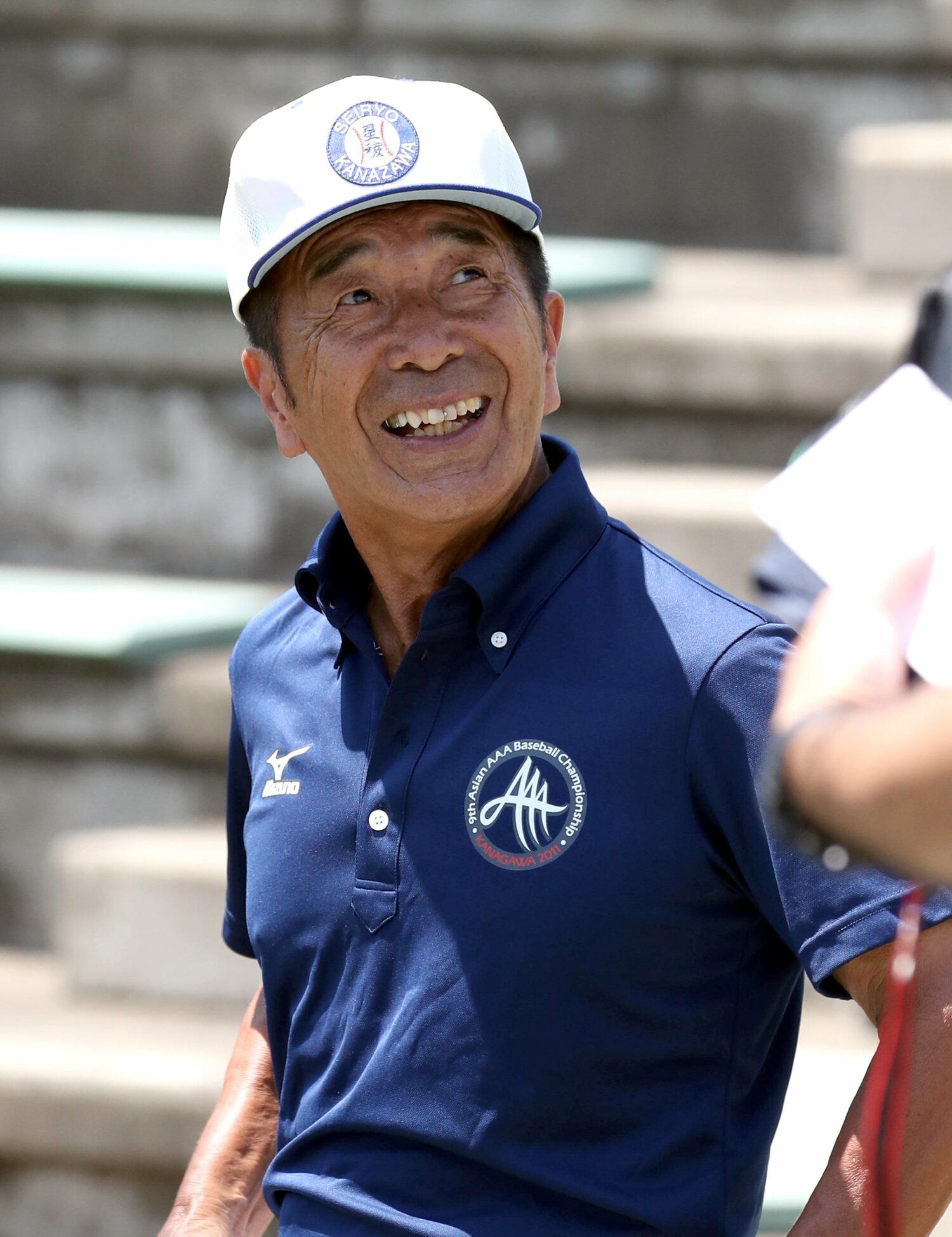 山下は現在、故郷の輪島市にある母校・門前高校の野球指導アドバイザーを務める（写真は2018年）　©Sankei Shimbun