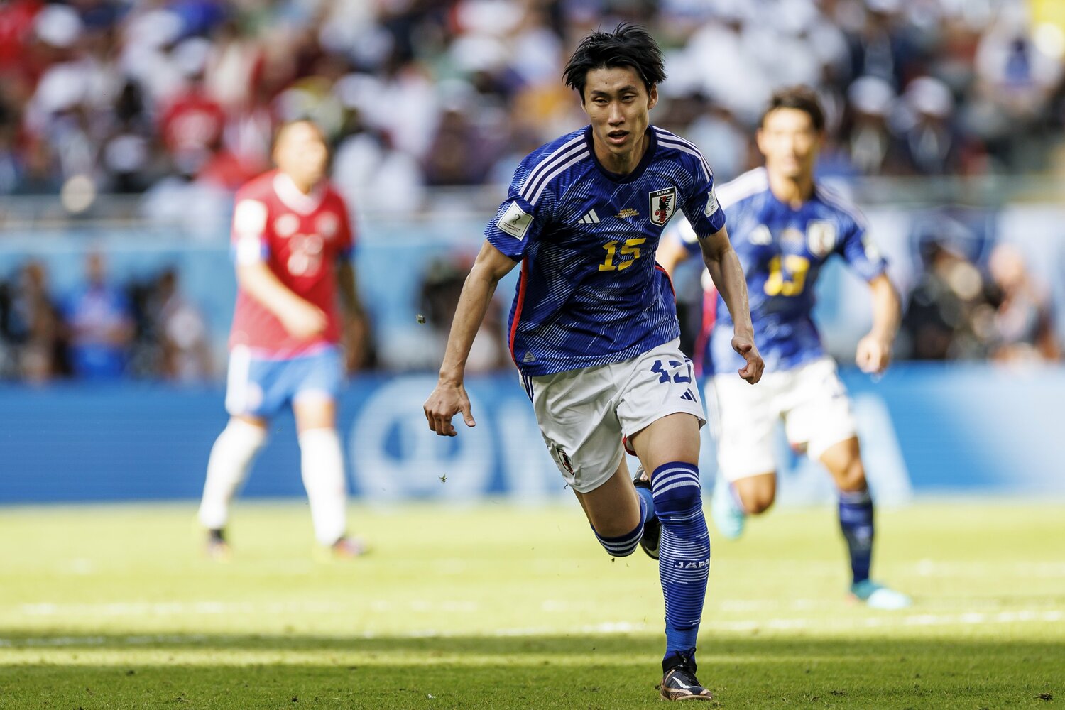 この2戦、精彩を欠いている鎌田　©Kiichi Matsumoto/JMPA