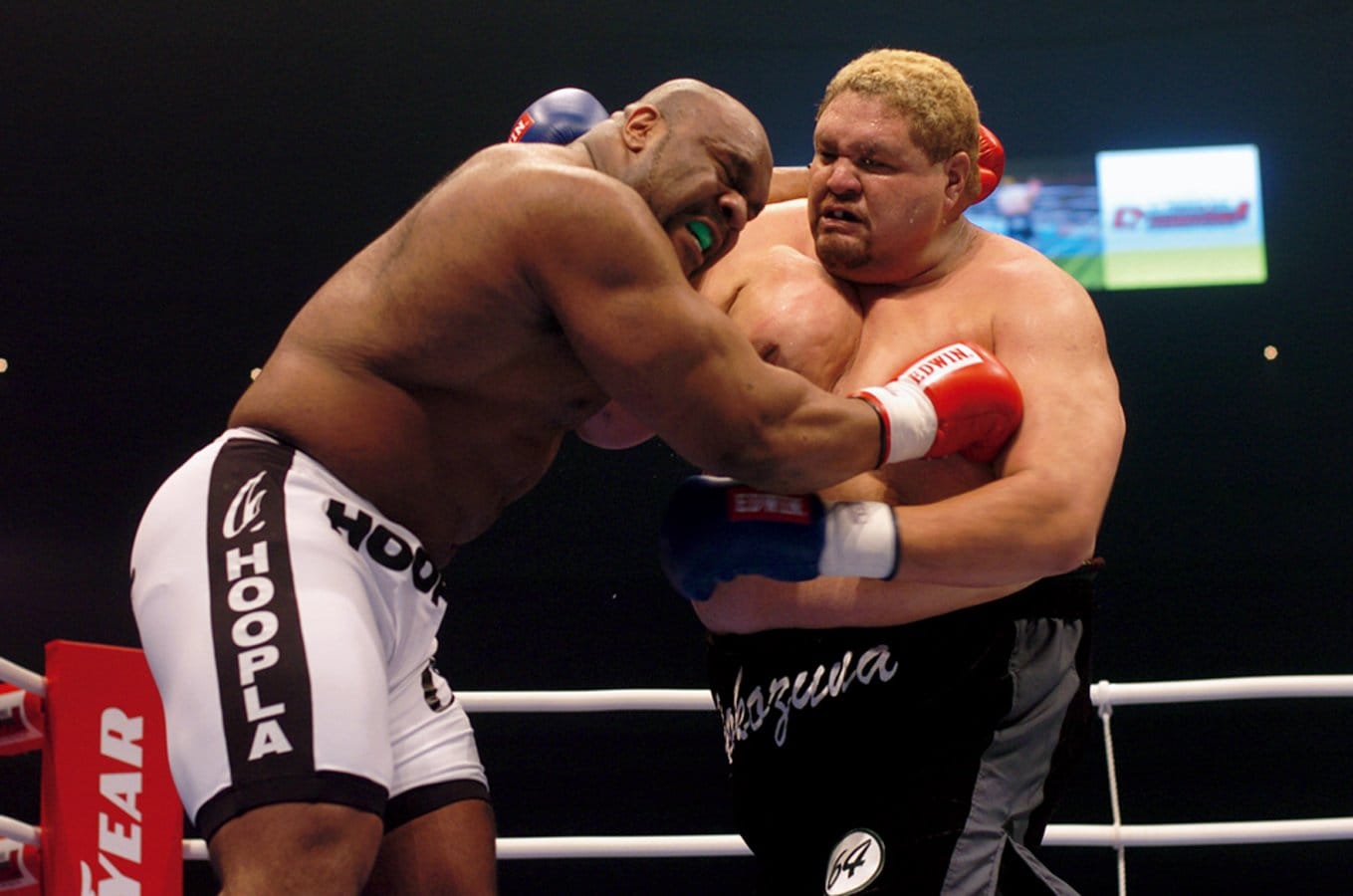 K-1電撃参戦を果たした'03年大晦日のサップ戦は紅白歌合戦をしのぐ視聴率を叩き出した ©︎Essei Hara