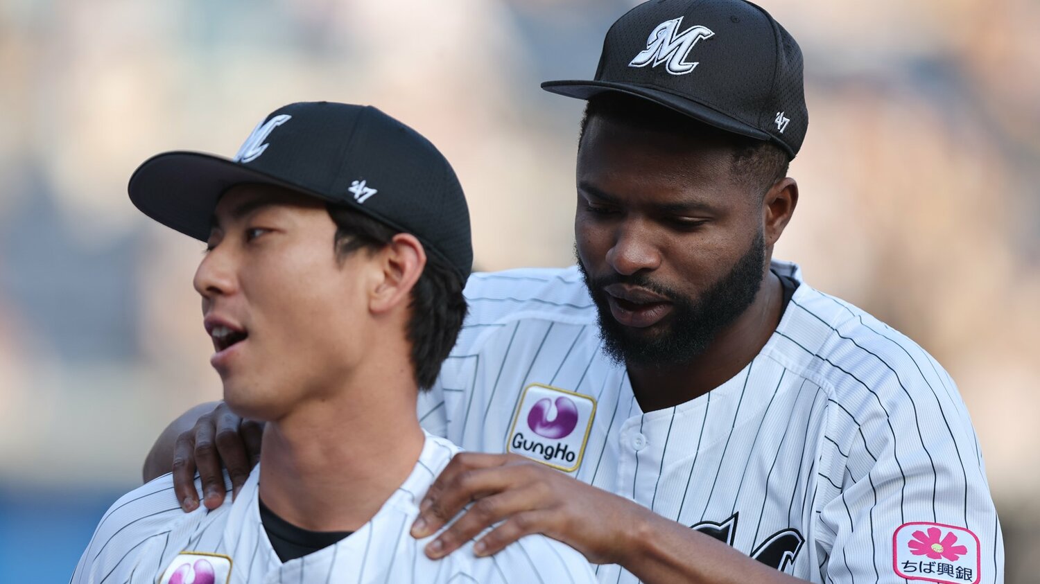 常に「チームのために」と口にするポランコ ©︎Chiba Lotte Marines