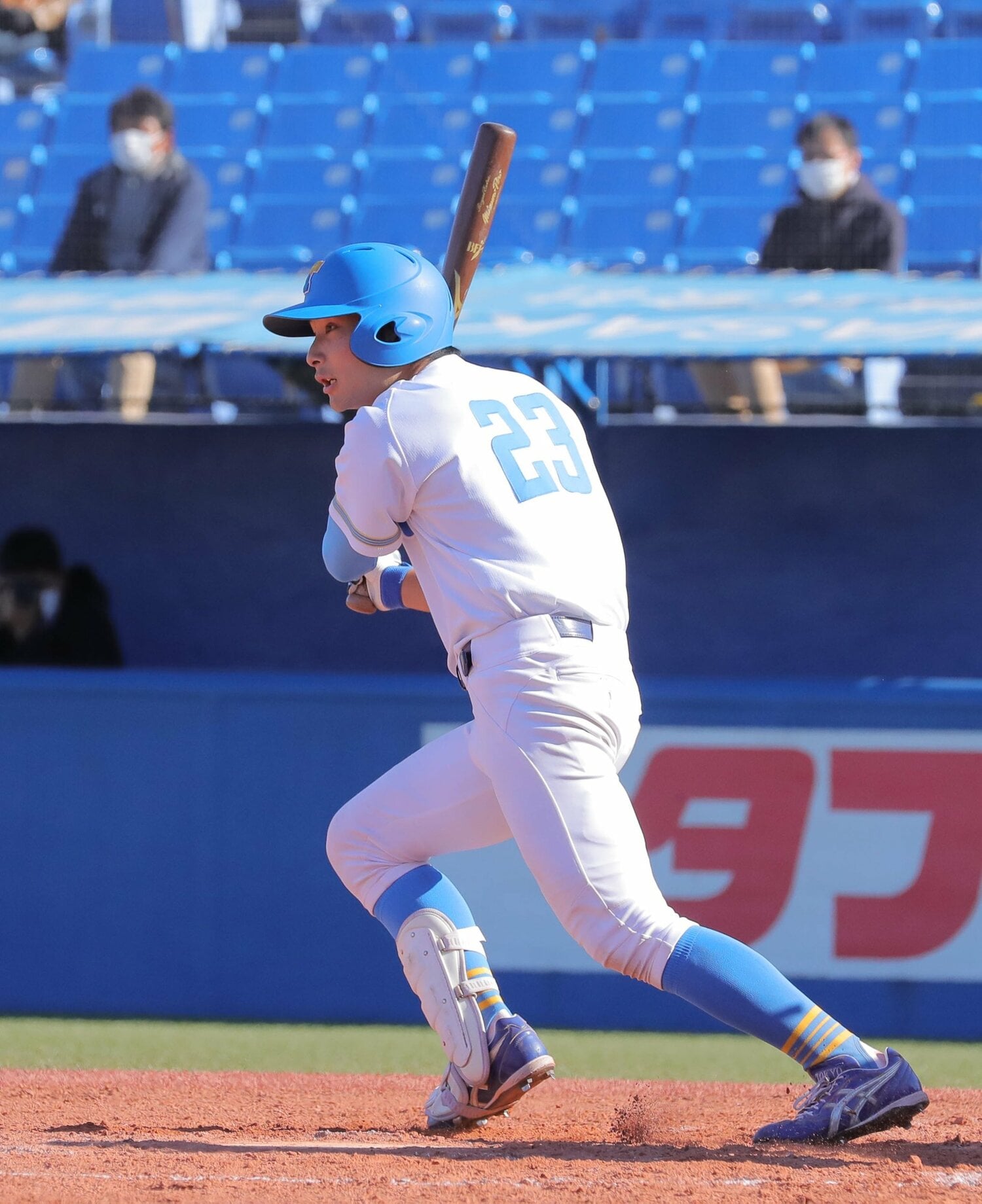 神宮デビュー戦となった2020年秋季フレッシュトーナメント　©︎Sankei Shimbun