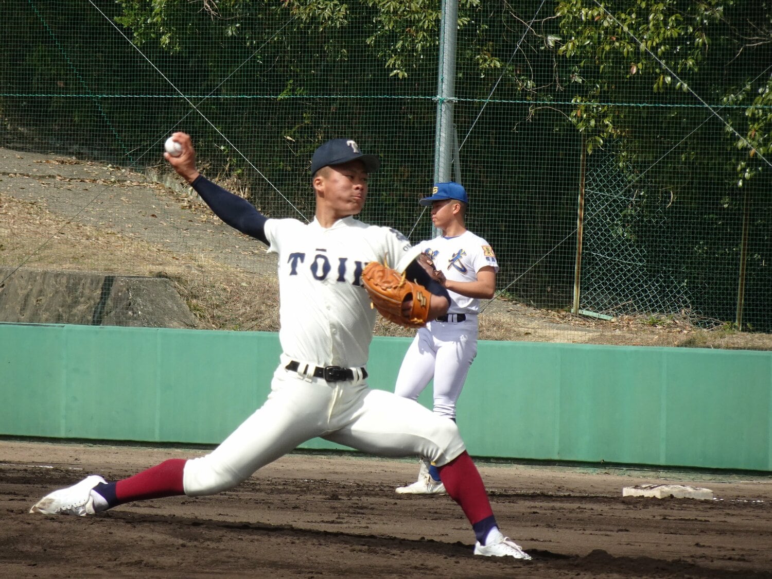 大阪桐蔭の主将・中野大虎 ©Yuji Yanagawa