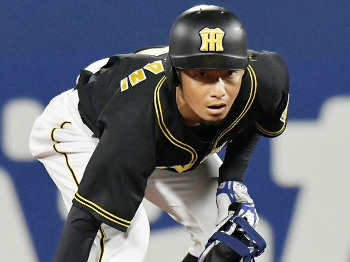 得点力増のため鳥谷を1、2番に！藪恵壹が阪神の勝負どころを解説。＜Number Web＞ photograph by Kyodo News