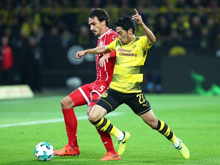 CL、バイエルン戦と連続スタメン。香川真司が語る「代表と現状」。＜Number Web＞ photograph by AFLO