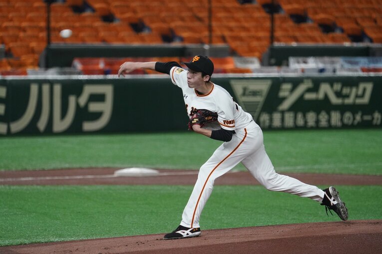 戸郷は前半戦こそ好調だったが……©Hideki Sugiyama