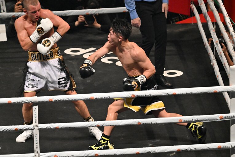 2022年12月13日／ポール・バトラー戦（WBA・WBC・IBF・WBO世界バンタム級王座統一戦）©Naoya Sanuki