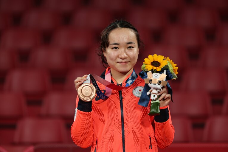 表彰式では笑顔を見せてくれた　©JMPA