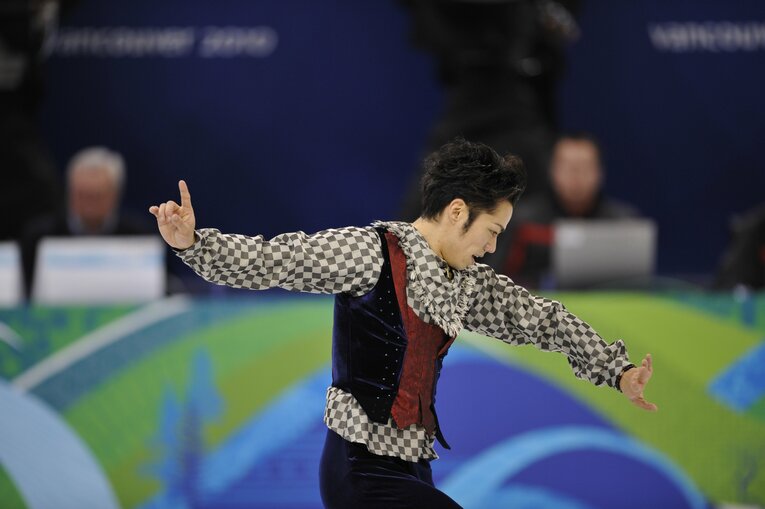 2010年バンクーバー五輪の高橋大輔　©Sports Graphic Number