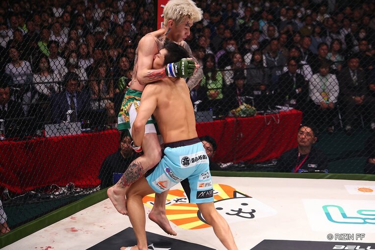 『RIZIN LANDMARK 5』斎藤裕vs平本蓮　©RIZIN FF