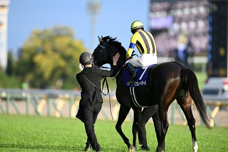 マスカレードボールのウイニングラン　©Keiji Ishikawa