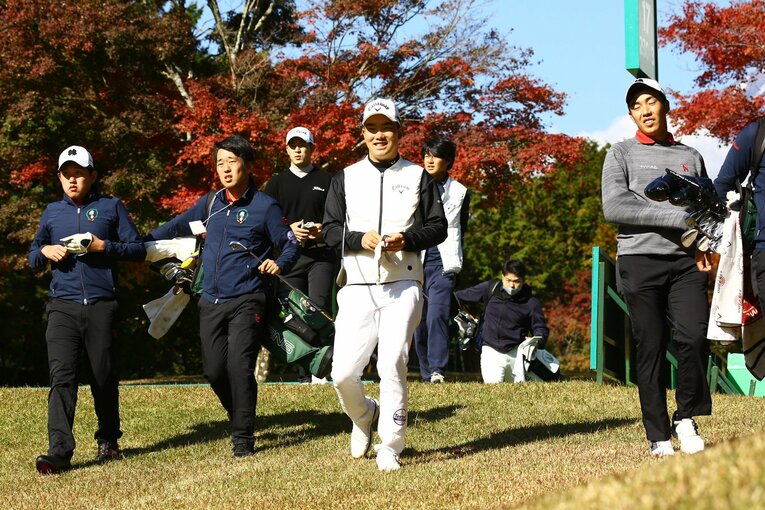 右から杉原大河、河本力、中島啓太、米澤蓮　©︎Yoichi Katuragawa