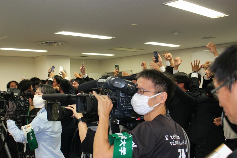 ドラフト指名の瞬間