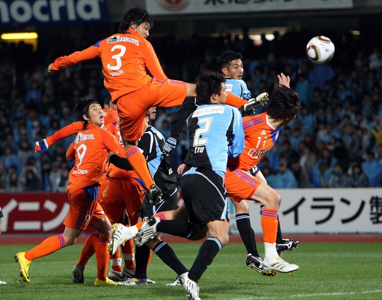 高い身体能力を活かして、練習生からプロのキャリアを這い上がってきた苦労人だ（2010年3月）©︎Junko Kimura/Getty Images