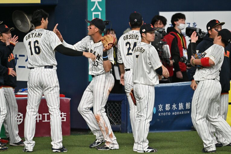 大谷×ヌートバー　©Naoya Sanuki