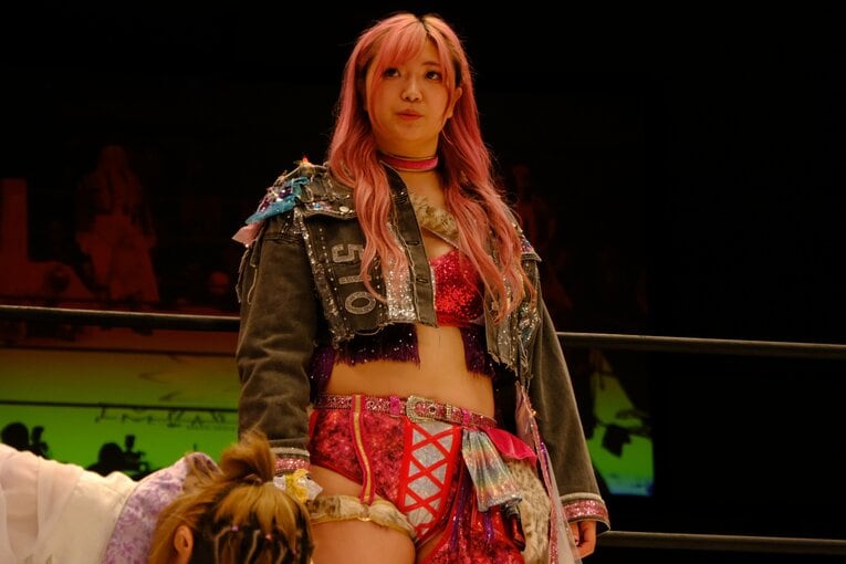 マリーゴールドの人気女子レスラー・後藤智香　©Norihiro Hashimoto