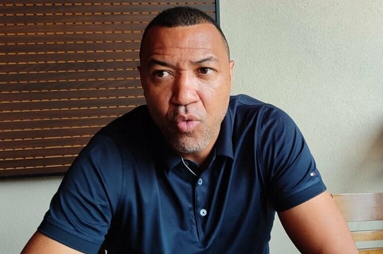 取材に応じてくれたルーカス　©Hiroaki Sawada