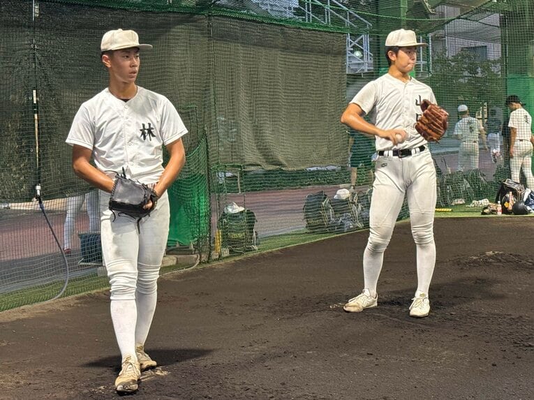 「まるで山本由伸」林将輝16歳の投球フォーム　　©Yuji Yanagawa
