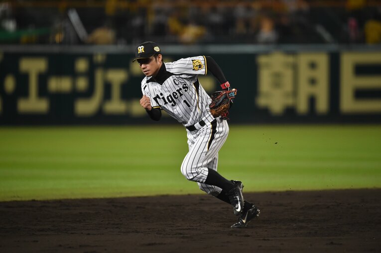 阪神での安打数トップの鳥谷　©Hideki Sugiyama