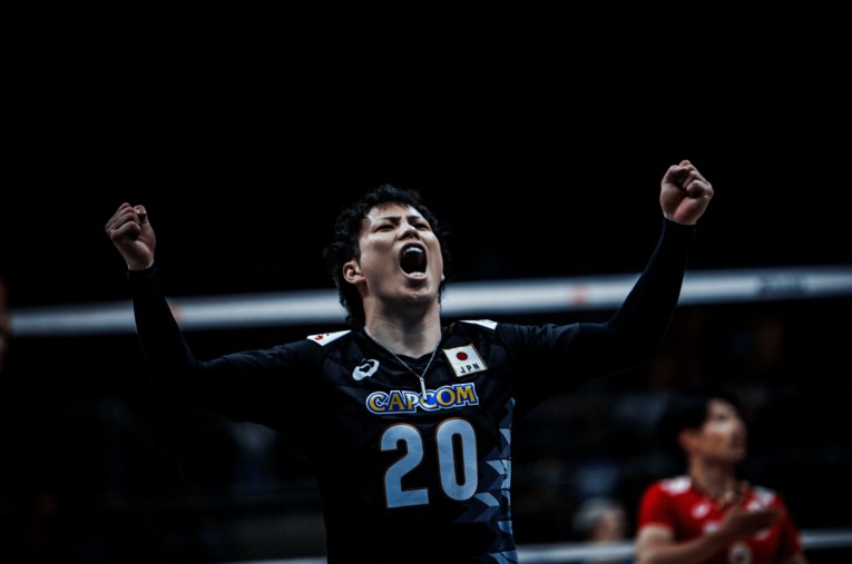 山本智大（VNLアルゼンチン戦）©︎Volleyball World