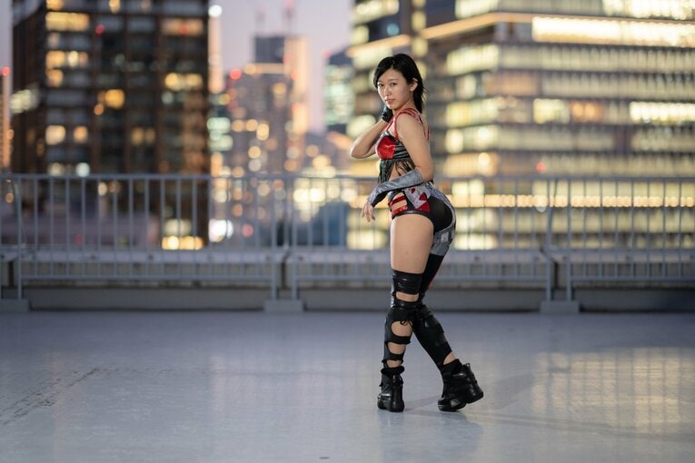 マリーゴールドのプロレスラー・咲村良子　©Shiro Miyake