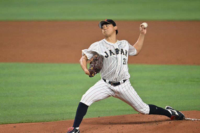 2023年WBC決勝戦で先発し、優勝試合の勝ち投手に　©Naoya Sanuki