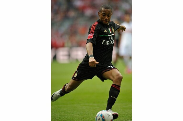 ミラン時代のロビーニョ©Takuya Sugiyama