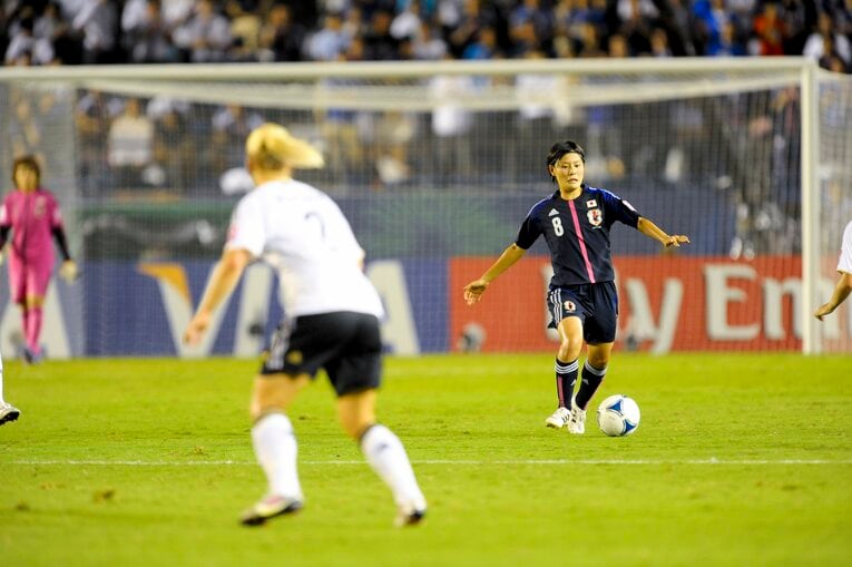 FIFA U-20女子ワールドカップに出場した当時18歳の猶本光（2012年）©︎Toshiya Kondo