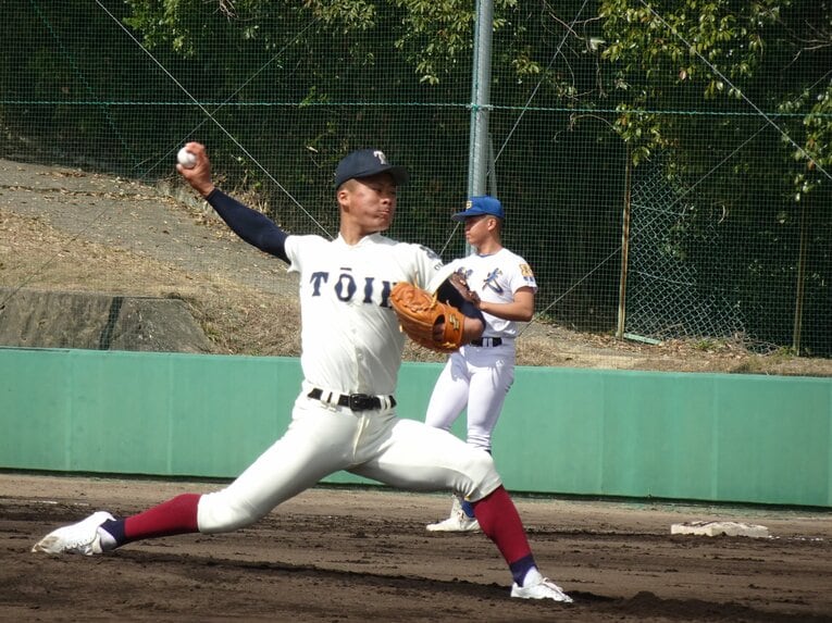 大阪桐蔭の主将・中野大虎 ©Yuji Yanagawa