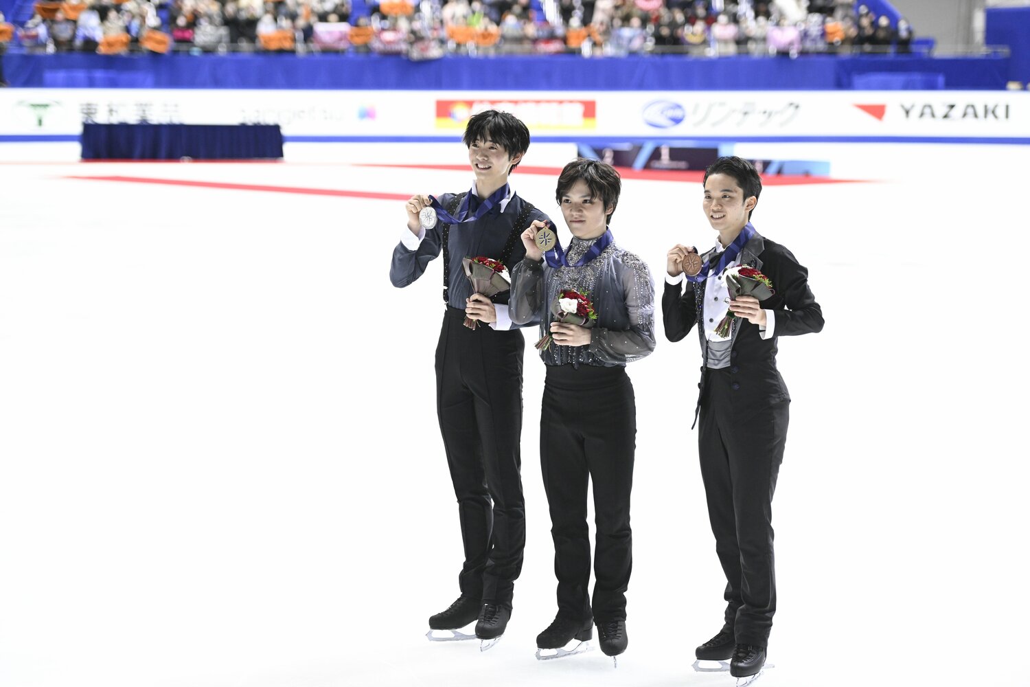 10度目の出場にして初めて全日本選手権の3位以内に入った友野 ©Asami Enomoto