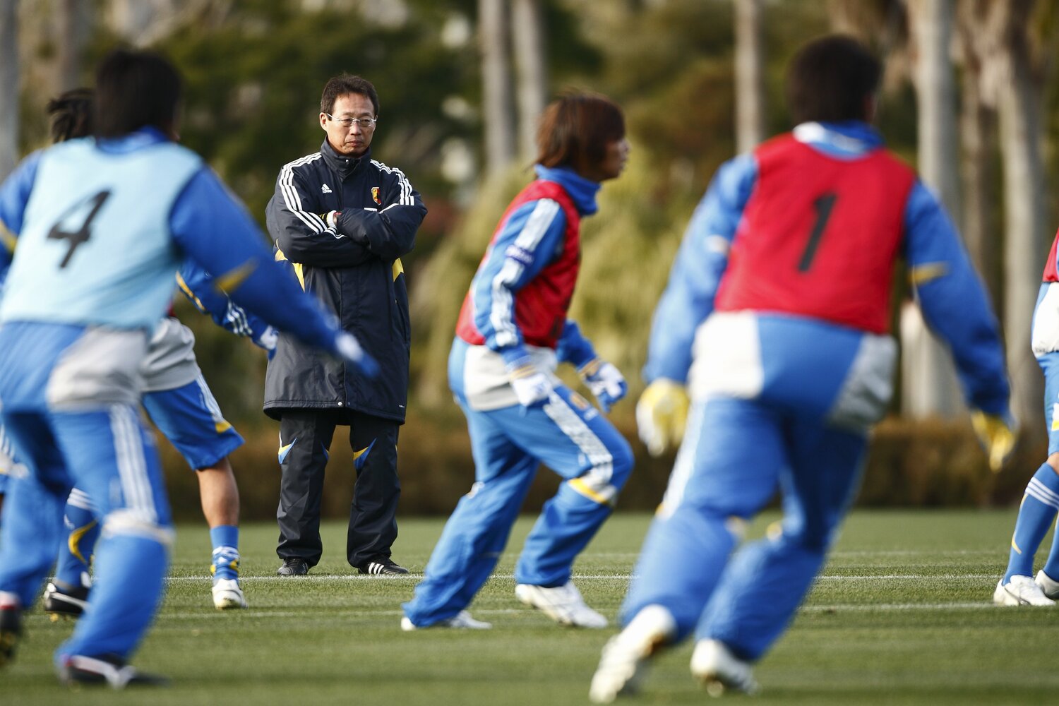 日本代表の指宿合宿 ©Tamon Matsuzono