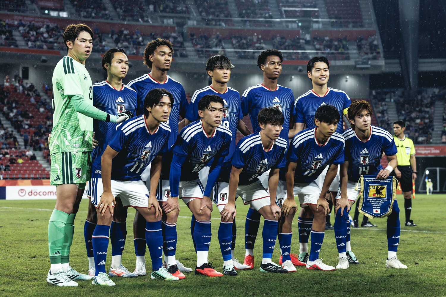 U-21のメンバーでアジア大会に臨んだ日本代表 ©️KIichi Matsumoto