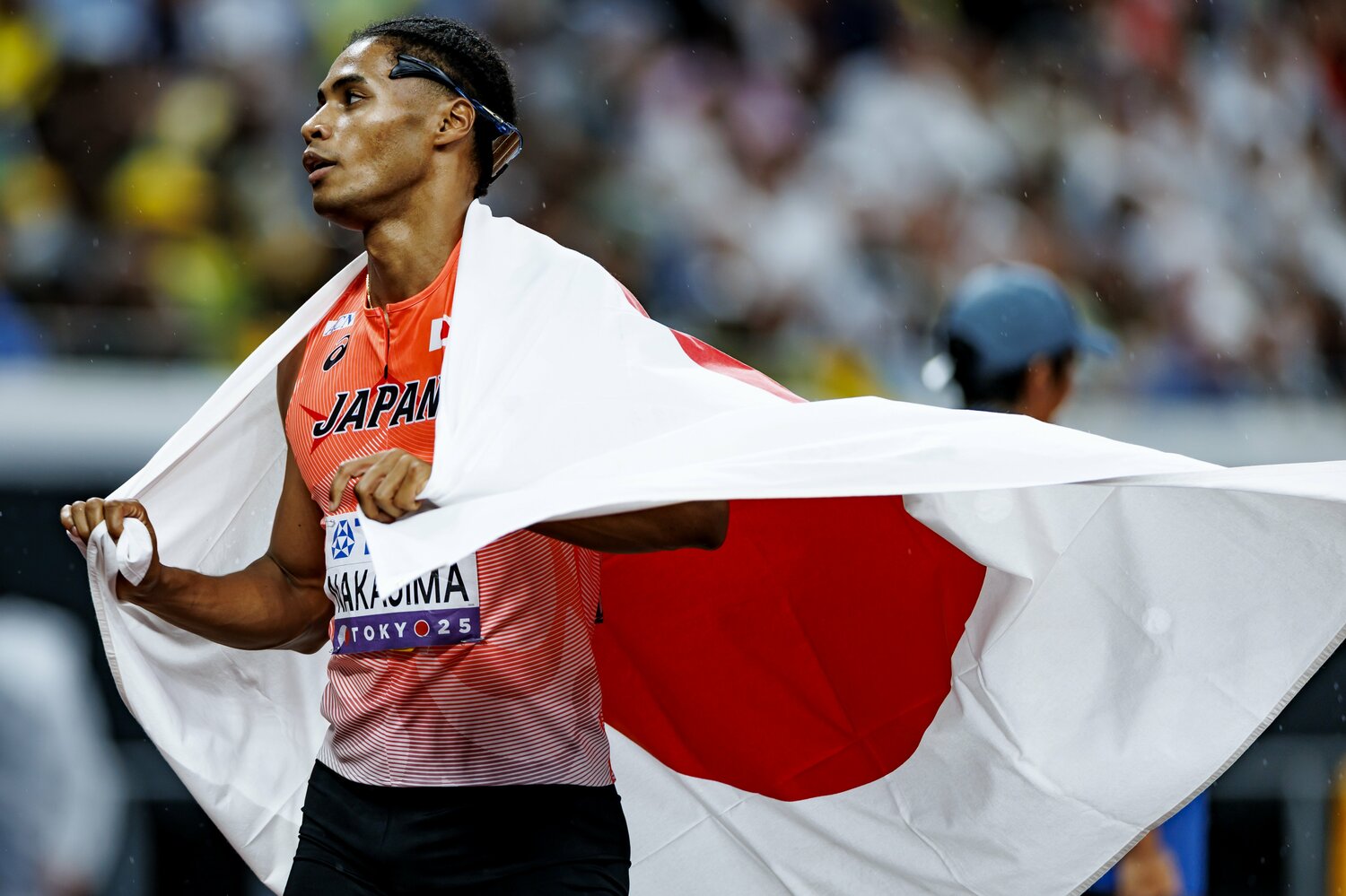 男子400mで“レジェンド”高野進を超える6位に入った中島　©Kiichi Mastumoto