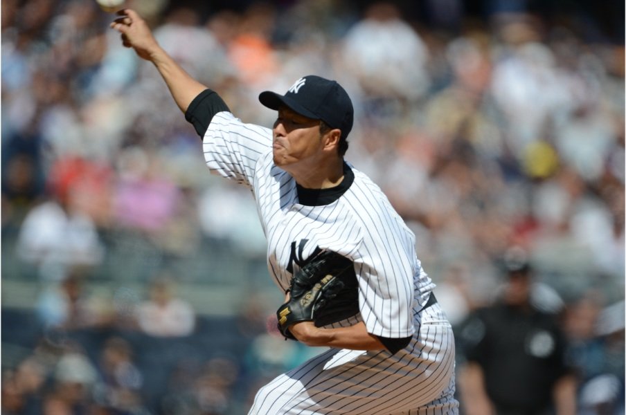 ヤンキース時代の黒田©Naoya Sanuki