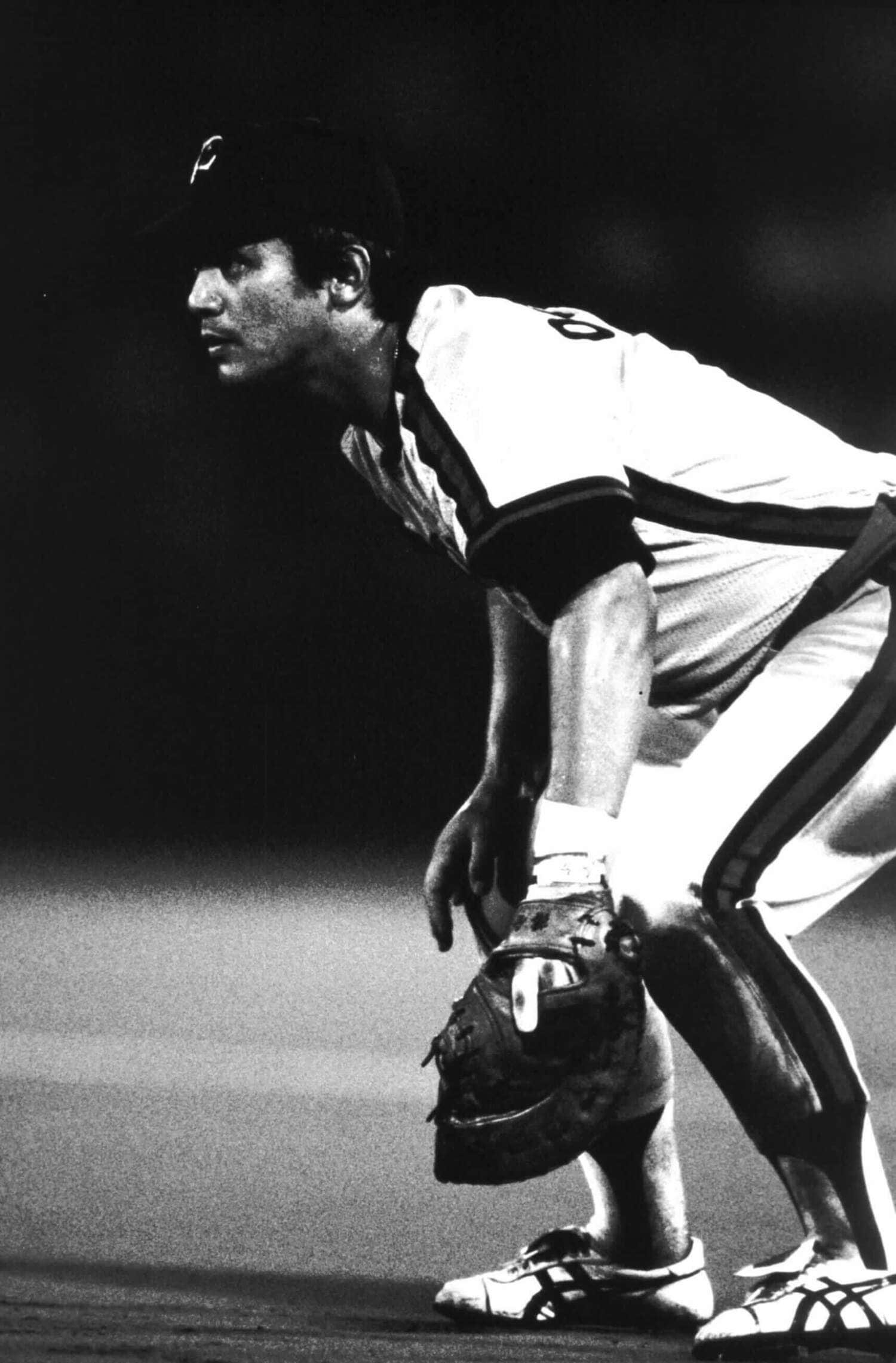 商売道具にはこだわった落合博満もかつてグラブを愛用した　©︎Makoto Kenmizaki