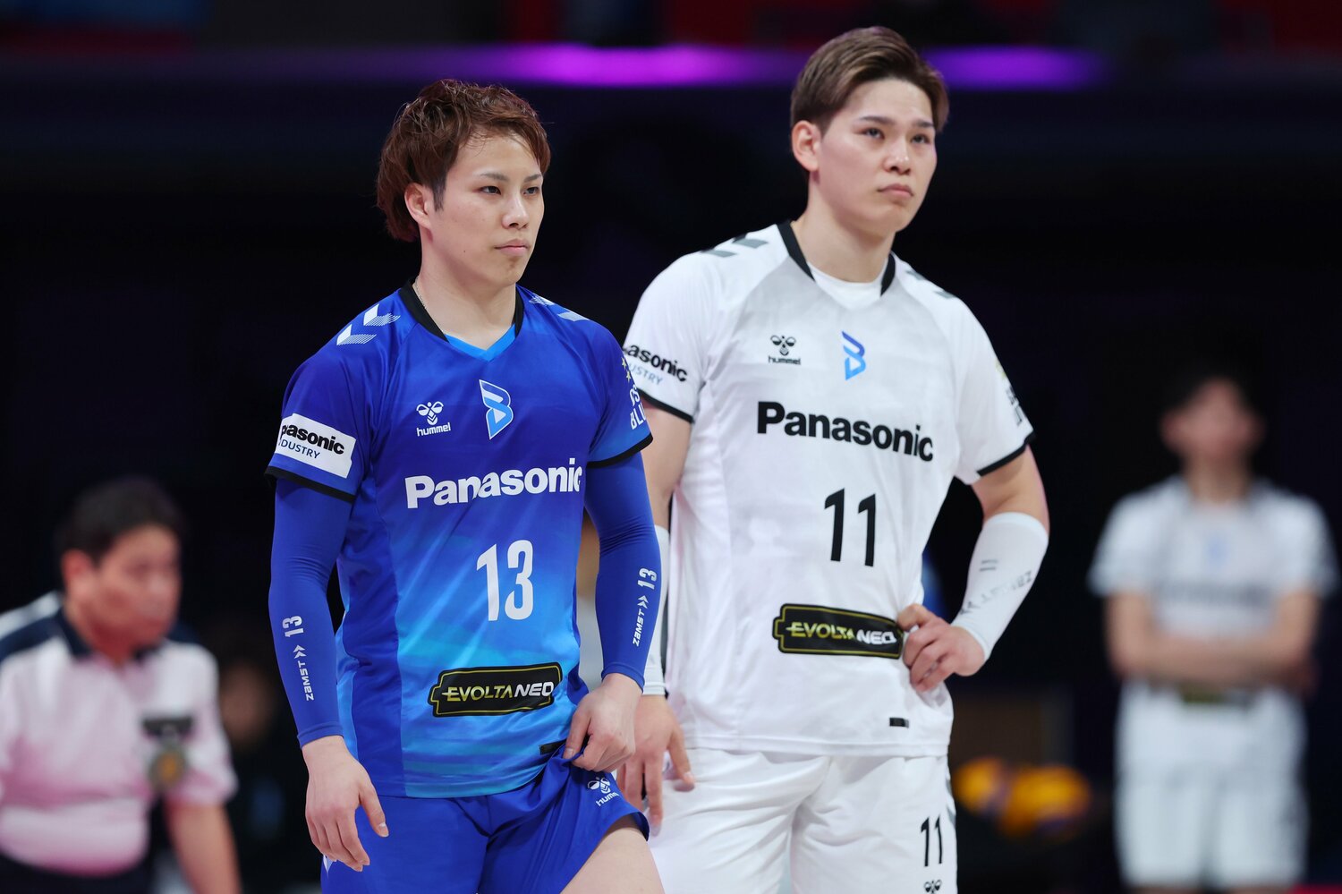 試合後、コートに立っていた山本智大ら選手たちが、話せることが限られている中でコメントを残した　©︎YUTAKA/AFLO SPORT