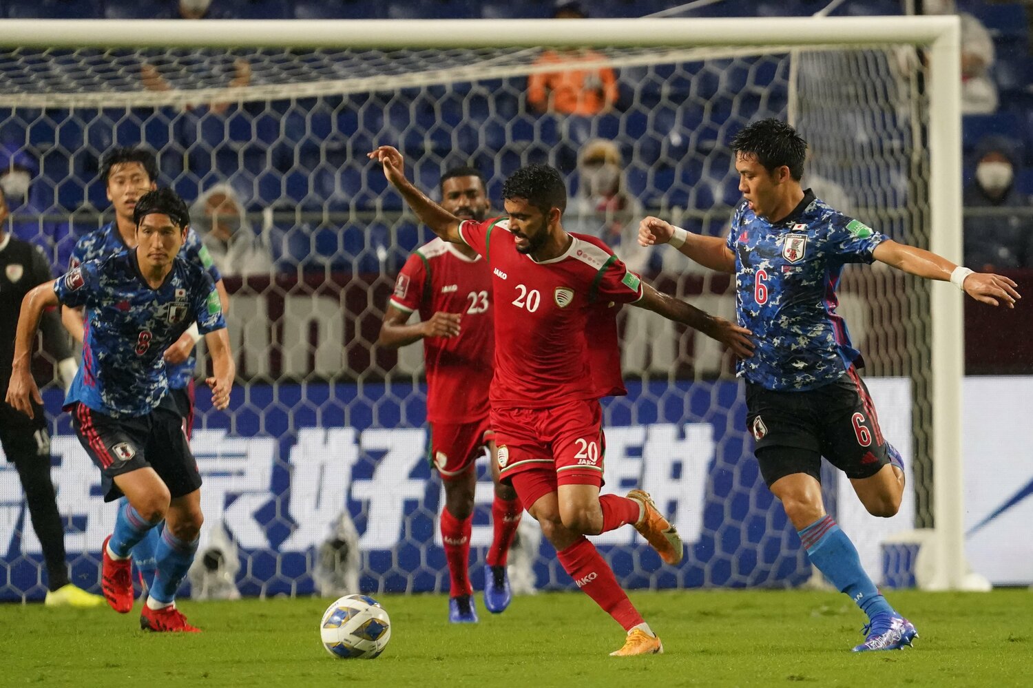 9月のオマーン戦　©Getty Images